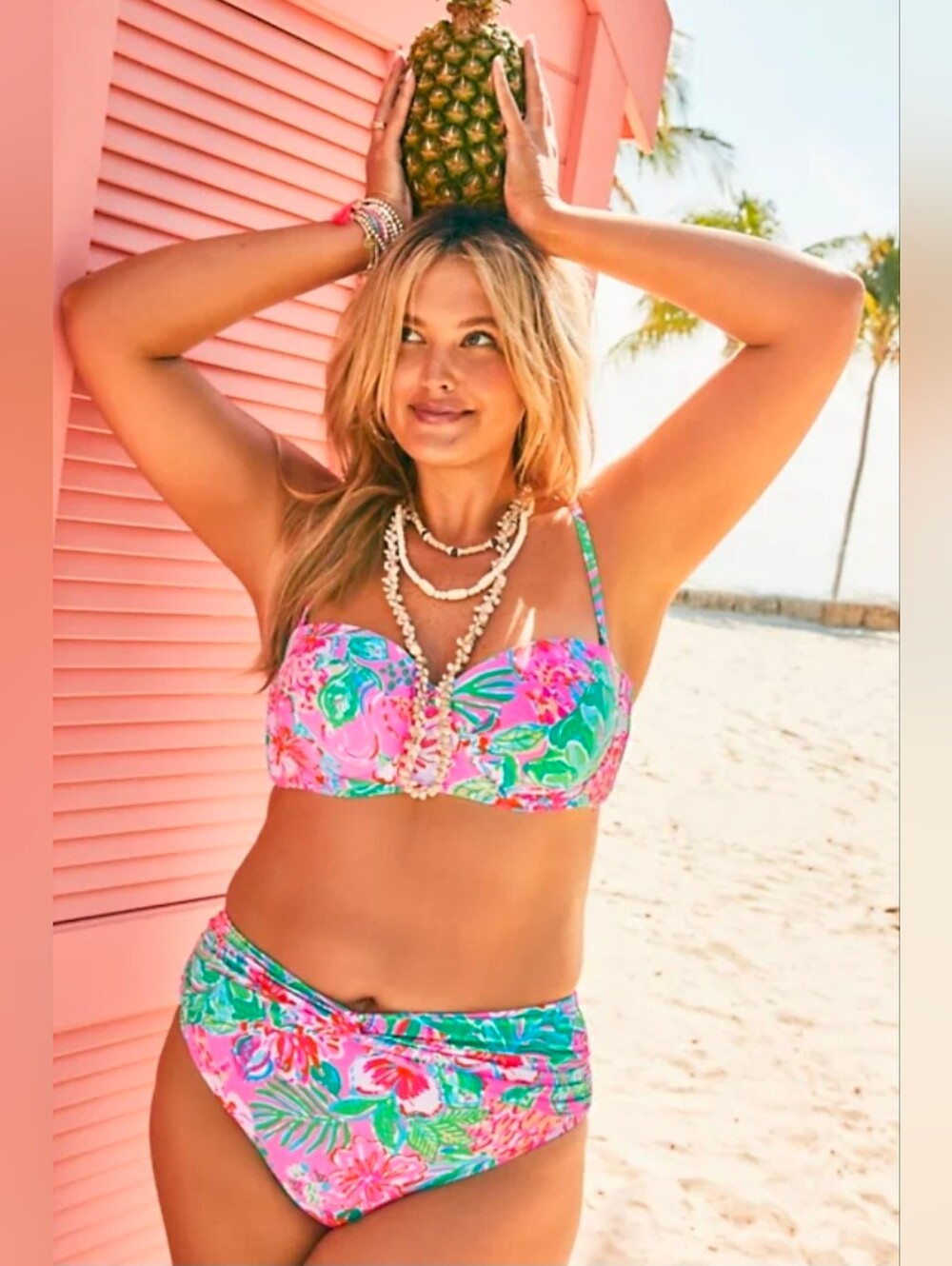 Lilly Pulitzer 2- Pice Set Journey To The Jungle Leven Top Size 14 16